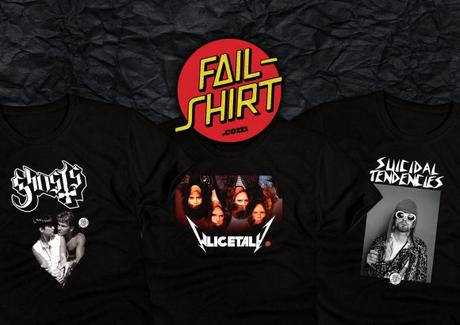 [News] Fail-Shirt : le projet de création de t-shirts rock/metal à soutenir !