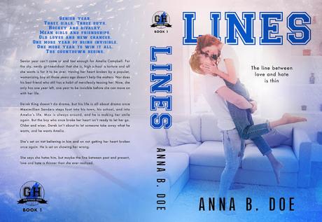 Cover Reveal : Découvrez la couverture et le résumé de Lines de Anna B Doe