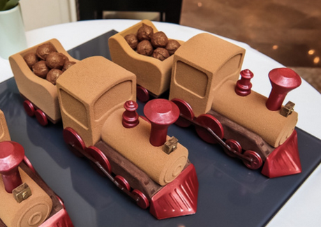 La Bûche Shangri-là Express de Michaël Bartocetti pour Noël 2018