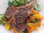 Recette côtelettes agneau grillées zaatar