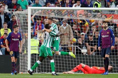 Le FC Barcelone battu à domicile par le Betis