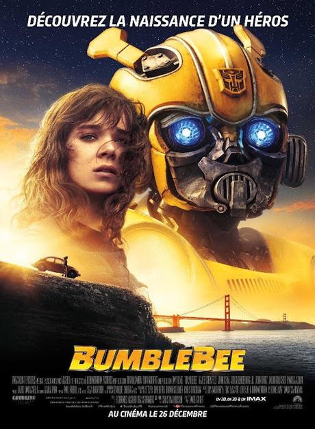 Affiche VF finale pour Bumblebee de Travis Knight