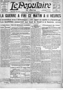 journaux-1918-11-12 Le Populaire, armistice copie.jpg