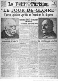 journaux-1918-11-12 Le Pt Parisien, fin Ière GM copie.jpg