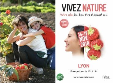 Vivez Nature : un salon bio et bien-être à Lyon du 16 au 19 novembre