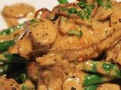 Recette filet poulet champignons sauce beurre