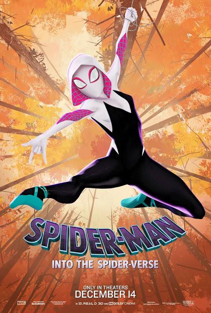 Affiches personnages US pour Spider-Man : New Generation