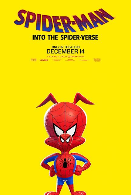 Affiches personnages US pour Spider-Man : New Generation