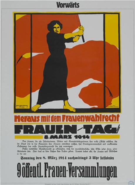 Le droit de vote des femmes en Allemagne fête ses cent ans! 12 novembre 1918.