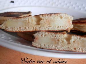 Pancakes à la pomme...comme des beignets ! Pancakes à la pomme...comme des beignets !