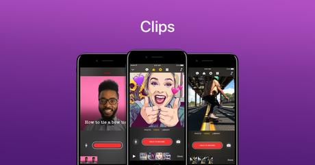 Clips permet les selfies sur iPhone avec des arrière-plans amusants, immersifs et animés