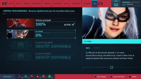 [ Jeux Vidéo ] Le Casse, le premier DLC de Marvel’s Spider-Man avec Black Cat