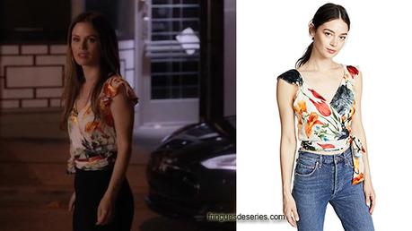 TAKE TWO : floral top for Sam in s1ep12