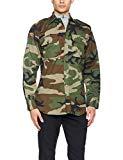 Chemise US Camouflage Camo Woodland 100% Coton Ripstop Miltec 10915020 Airsoft Armee Militaire Taille S