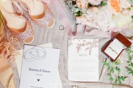 A Rose & Gold Wedding at Chateau de Saint Martory (31) South Of France.