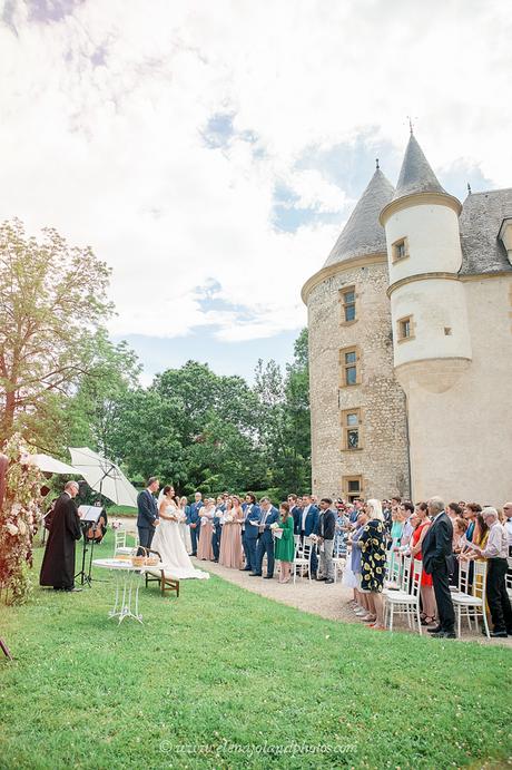 A Rose & Gold Wedding at Chateau de Saint Martory (31) South Of France.