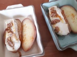 Pommes de terre au fromage de chèvre et noix Cliquer sur les photographies pour les agrandir