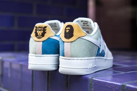 BespokeIND imagine une Nike Air Bape Force 1 en hommage à Nigo Bespoke Ind Nike Bape Force 1