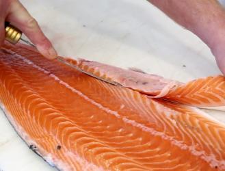 Comment lever les filets d’un poisson (saumon) ?