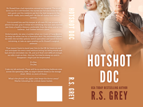 Cover Reveal : Découvrez le résumé et la couverture de Hot Shot Doc de RS Grey