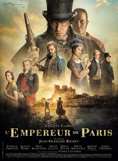 Affiche VF pour l'Empereur de Paris de Jean-François Richet