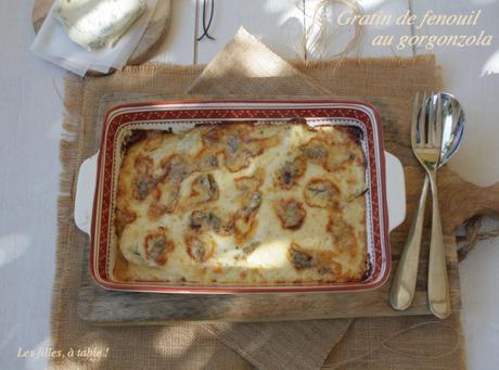 Gratin de fenouil au gorgonzola