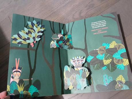 Trois petits indiens POP-UP de Mathilde Bourgon