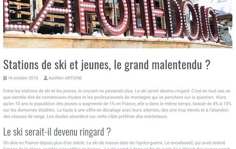 Stations de ski : pivoter ou subir les changements (et mourir)