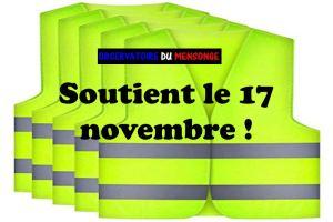 Solidarité avec le samedi 17 novembre