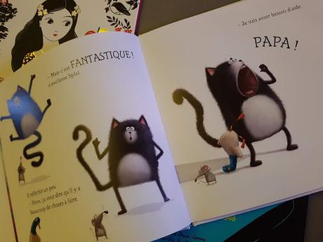 Feuilletage d'albums #76 : nouveautés Nathan : Blanche-Neige - La grande famille - Arthur et les gens très pressés - Splat et le bébé surprise !