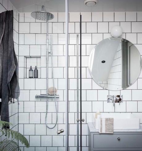 appartement design suédois salle de bain blanche blog déco clem around the corner