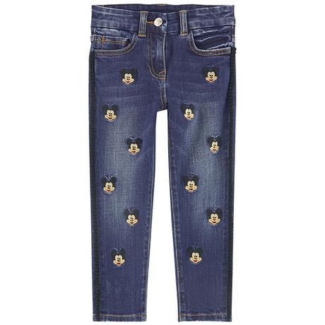 MONNALISA MONNALISA Girl skinny fit jeans with embroideries