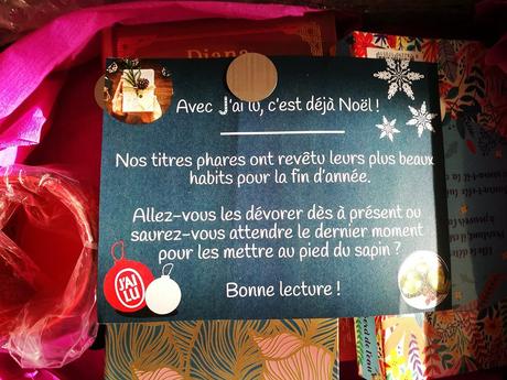 Unboxing: Le cadeau de Noël en avance des Editions J'ai Lu pour Elle