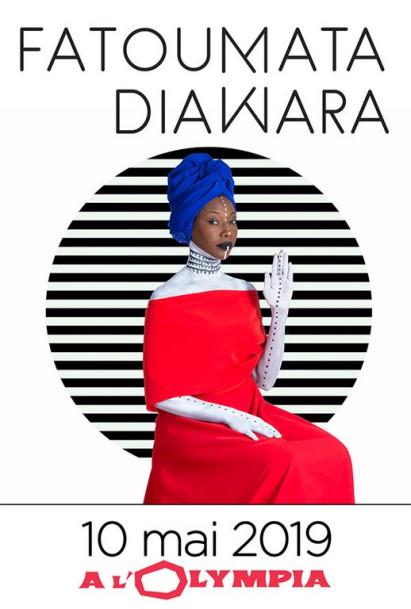 Fatoumata Diawara à L’Olympia en mai 2019