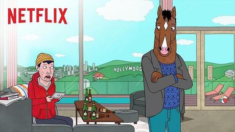 La neuvième meilleure série de Netflix intitulée: Bojack Horseman !