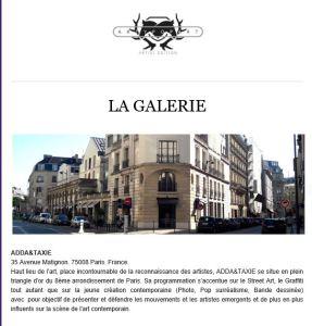 Galerie ADDA&TAXIE « Objets d’artistes » Der Reso Mondé à partir du 21 Novembre 2018 Galerie ADDA&TAXIE « Objets d’artistes » Der Reso Mondé à partir du 21 Novembre 2018