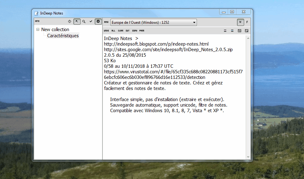InDeep Notes - créateur et gestionnaire de notes InDeep Notes - créateur et gestionnaire de notes