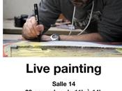 Live painting Drouot 23/11