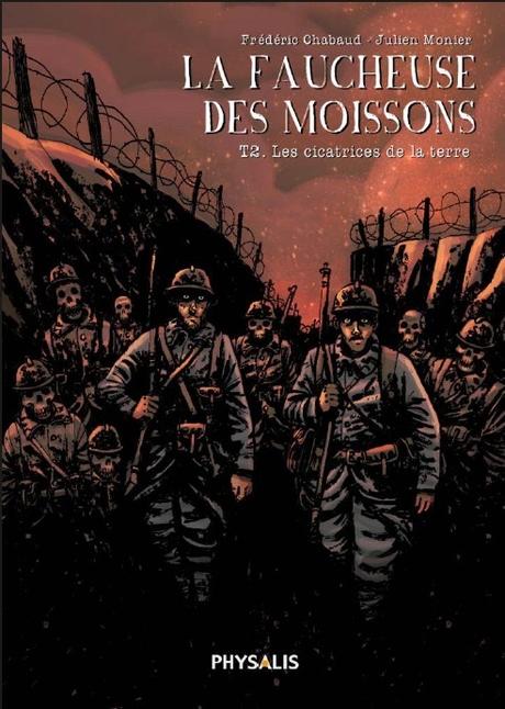 La Faucheuse des Moissons. 3 tomes. Frédéric CHABAUD et Julien MONIER – 2013 et 2014 (BD)