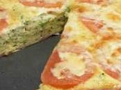 Recette quiche sans pâte courgettes bacon