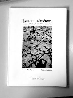 « L’attente téméraire », un livre photo-poétique de Phil Deken et Elio Pecora