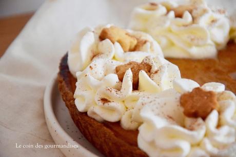 La traditionnelle pumpkin pie pour des fêtes à l’américaine
