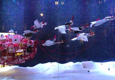 LES VITRINES DE NOËL DES GRANDS MAGASINS Image associée