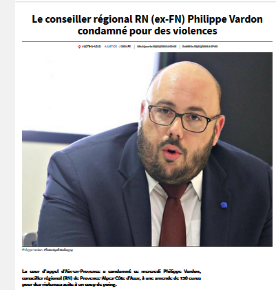 violence de l’extrême-droite : suite mais pas fin. (Le cas Vardon)