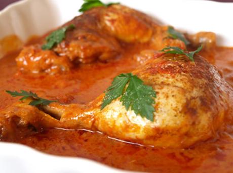 Cuisses de poulet et sauce tomate au cookeo