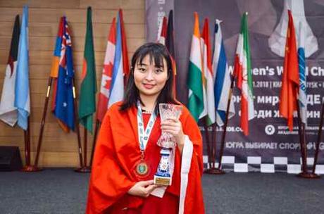 La championne du monde d'échecs Ju Wenjun - Photo © site officiel