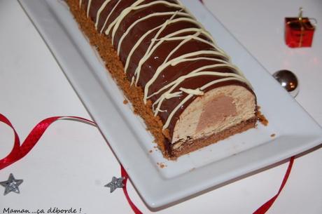 Buche spéculoos nutella