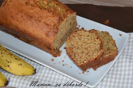 Banana bread au beurre de cacahuète