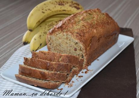 Banana bread au beurre de cacahuète