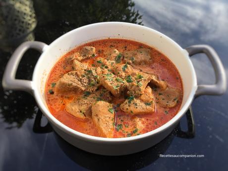 Sauté de porc au curry